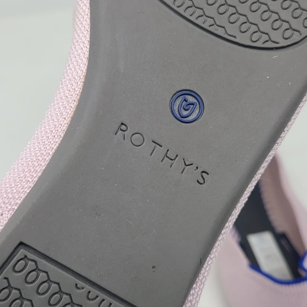 Rothy's | Women's The Pointe Light Blush Pink Ballet Flats (US Size 11) - Picture 8 of 10